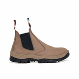 MONGREL 240060 Elastic Sided Safety Boot - Stone - Workin' Gear