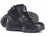 MONGREL 461020 Zipsider with Scuff Cap - Black - Workin' Gear