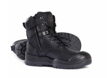 MONGREL 561020 High Leg Zipsider with Scuff Cap - Black - Workin' Gear