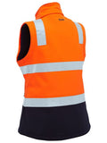 BISLEY Womens Taped Two Tone Hi Vis 3 in 1 Soft Shell Jacket (BJL6078T) - Workin' Gear