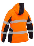 BISLEY Womens Flx & Move Hi Vis Taped Liquid Repellent Fleece Hoodie (BKL6571T) - Workin' Gear