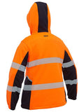 BISLEY Womens Flx & Move Hi Vis Taped Liquid Repellent Fleece Hoodie (BKL6571T) - Workin' Gear