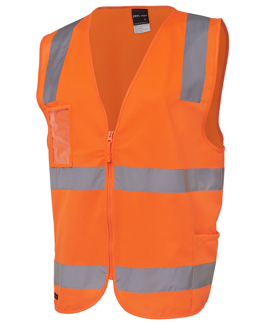 Hi Vis Zip Front Vest | JB - 6DNSZ | Workin' Gear