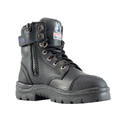 STEEL BLUE 512709 Argyle Zip Scuff Cap Boots - Ladies - Workin' Gear