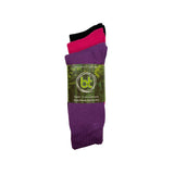 Bamboo Textiles 3 Yarn Bamboo Work Socks (3 Pack) - Workin' Gear