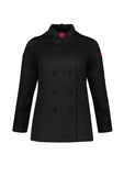BIZ Womens Al Dente Long Sleeve Chef Jacket (CH230LL) - Workin' Gear