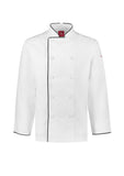 BIZ Mens Al Dente Long Sleeve Chef Jacket (CH230ML) - Workin' Gear