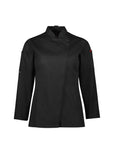BIZ Womens Alfresco Long Sleeve Chef Jacket (CH330LL) - Workin' Gear