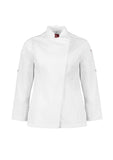 BIZ Womens Alfresco Long Sleeve Chef Jacket (CH330LL) - Workin' Gear