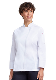 BIZ Womens Alfresco Long Sleeve Chef Jacket (CH330LL) - Workin' Gear