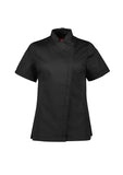 BIZ Womens Alfresco Short Sleeve Chef Jacket (CH330LS) - Workin' Gear