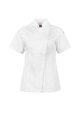 BIZ Womens Alfresco Short Sleeve Chef Jacket (CH330LS) - Workin' Gear
