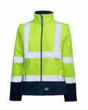 RAINBIRD Womens Hi Vis 2 in 1 Softshell Carroll Jacket (8527) - Workin' Gear