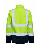 RAINBIRD Womens Hi Vis 2 in 1 Softshell Carroll Jacket (8527) - Workin' Gear