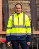 RAINBIRD Womens Hi Vis 2 in 1 Softshell Carroll Jacket (8527) - Workin' Gear