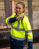 RAINBIRD Womens Hi Vis 2 in 1 Softshell Carroll Jacket (8527) - Workin' Gear