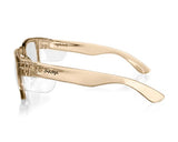 SAFESTYLE Fusions Clear Lens - Champagne Frame