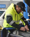 RAINBIRD Matthews Hi Vis Hooded Softshell Jacket (8685) - Workin' Gear