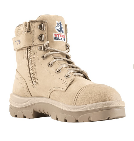 STEEL BLUE 512709 Argyle Zip Scuff Cap Boots - Ladies - Workin' Gear