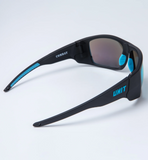 UNIT Combat Sunglasses -  Medium Impact Safety Sunglasses - Blue