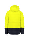 SYZMIK Unisex Hi Vis Streetworx Hooded Puffer Jacket (ZJ240) - Workin' Gear