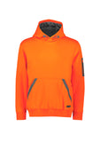 SYZMIK Unisex Water Resistant Hoodie (ZT667) Hi Vis - Workin' Gear