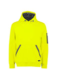 SYZMIK Unisex Water Resistant Hoodie (ZT667) Hi Vis - Workin' Gear
