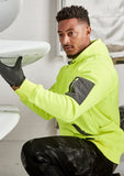 SYZMIK Unisex Water Resistant Hoodie (ZT667) Hi Vis - Workin' Gear