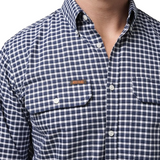 HARD YAKKA Mustang Formal Check Shirt (Y04005) - Workin' Gear