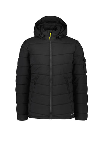 SYZMIK Unisex Streetworx Hooded Puffer Jacket (ZJ240) - Workin' Gear