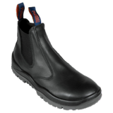 MONGREL 240020 ELASTIC SIDED SAFETY BOOT - BLACK - Workin' Gear