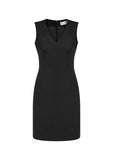 BIZ 30121 Womens Sleeveless V Neck Dress - Workin Gear