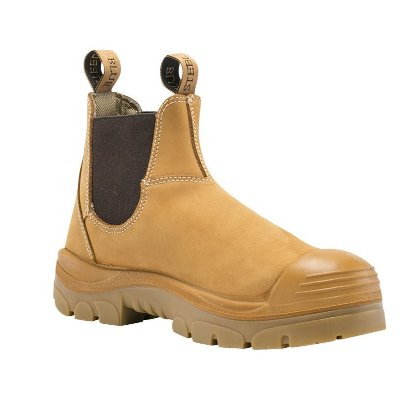 STEEL BLUE 332101 HOBART Bump Cap Elastic Sided Boot Workin' Gear