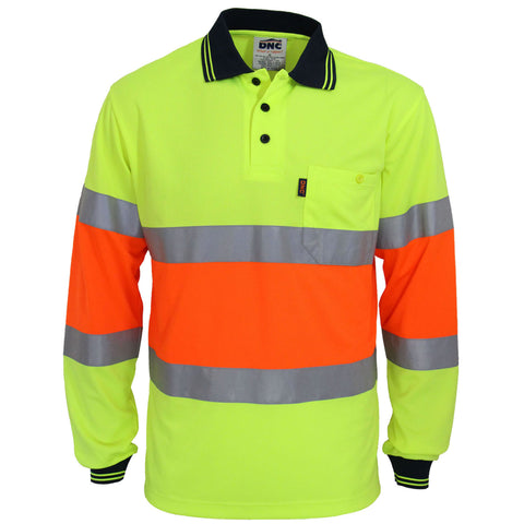 DNC Hi Vis Bio Motion Polo (3709) - Workin' Gear