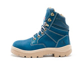 STEEL BLUE 512761 SOUTHERN CROSS LADIES ZIP SIDED BOOT - BLUE - Workin' Gear