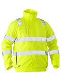 BISLEY Hi Vis Wet Weather Bomber Jacket (BJ6770T) - Workin' Gear