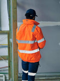 BISLEY Hi Vis Wet Weather Bomber Jacket (BJ6770T) - Workin' Gear