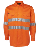 JB'S 6HDNL Hi Vis Taped L/S Shirt - Workin' Gear