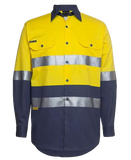 JB'S 6HLS Hi Vis Taped L/S Shirt - Workin' Gear