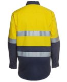 JB'S 6HLS Hi Vis Taped L/S Shirt - Workin' Gear