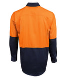 JB 6HVCF HiVis Closed Front Long Sleeve shirt - Workin' Gear
