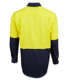 JB 6HVCF HiVis Closed Front Long Sleeve shirt - Workin' Gear