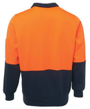 JB'S 6HVFH Hi Vis 1/2 Zip Fleecy - Workin' Gear