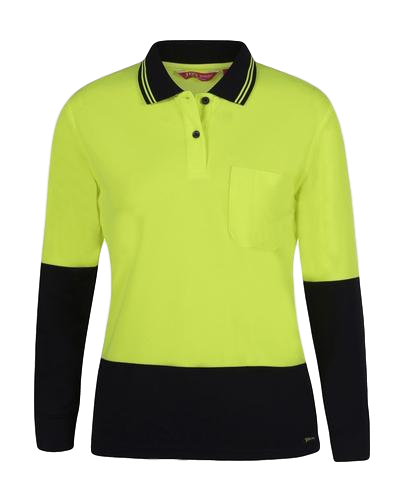JB'S 6LHCL Hi Vis Ladies Polo L/S - Workin' Gear