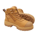 BLUNDSTONE 8550 Unisex RotoFlex Zip Safety Boot - Wheat