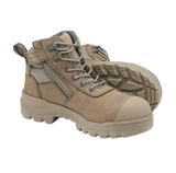 BLUNDSTONE 8553 Unisex RotoFlex Zip Safety Boot - Stone - Workin' Gear