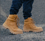 BLUNDSTONE 8560 RotoFlex 6" Zip Safety Boot - Wheat - Workin' Gear
