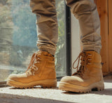 BLUNDSTONE 8560 RotoFlex 6" Zip Safety Boot - Wheat - Workin' Gear