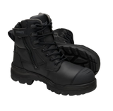 BLUNDSTONE 8561 RotoFlex 6" Zip Safety Boot - Black