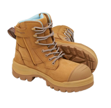 BLUNDSTONE 8860 Ladies RotoFlex Zip Safety Boot - Wheat - Workin' Gear